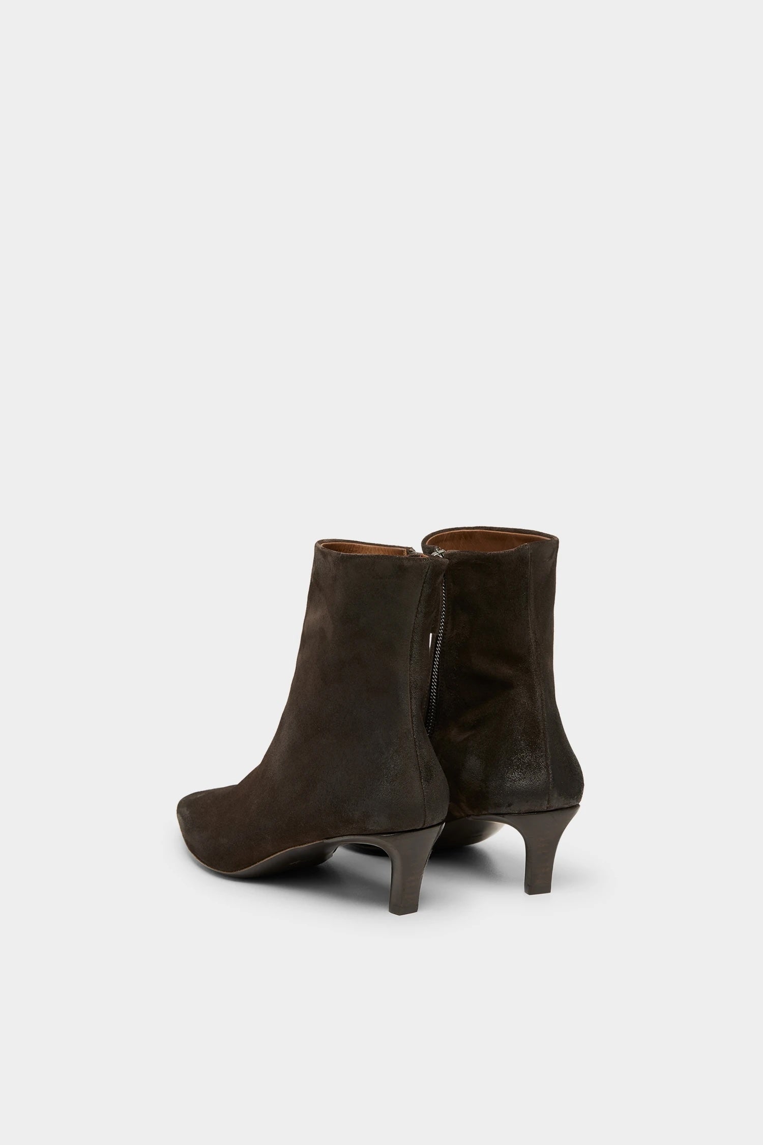 Marsell Heeled Boot in Brown Suede - SKULPT Dublin