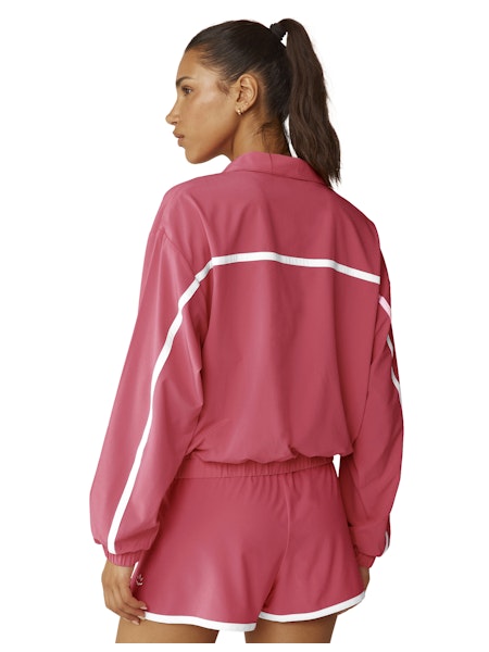 Beyond Yoga Retro Jacket in Pink - SKULPT Dublin