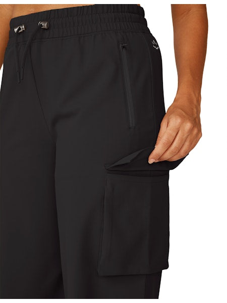 Beyond Yoga City Chic Trousers Pants in Black - SKULPT Dublin