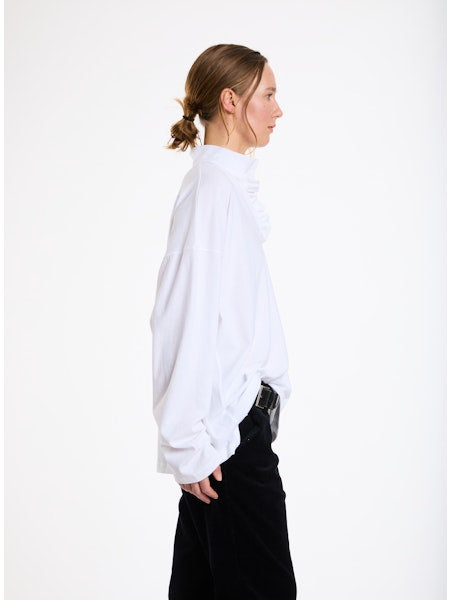 Lis Lareida Ricky Jersey Long Sleeve Top in Navy - SKULPT Dublin