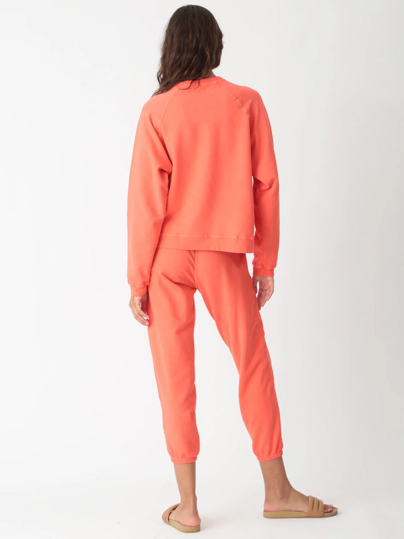 Electric & Rose Ronan Long Sleeve Sweater Orange - SKULPT Dublin