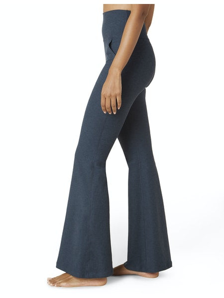 Beyond Yoga High Rise Spacedye All Day Flare Pant in Navy - SKULPT Dublin
