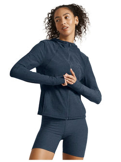 Beyond Yoga Spacedye Hoodie in Navy - SKULPT Dublin