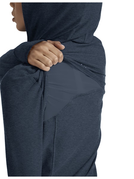 Beyond Yoga Spacedye Hoodie in Navy - SKULPT Dublin