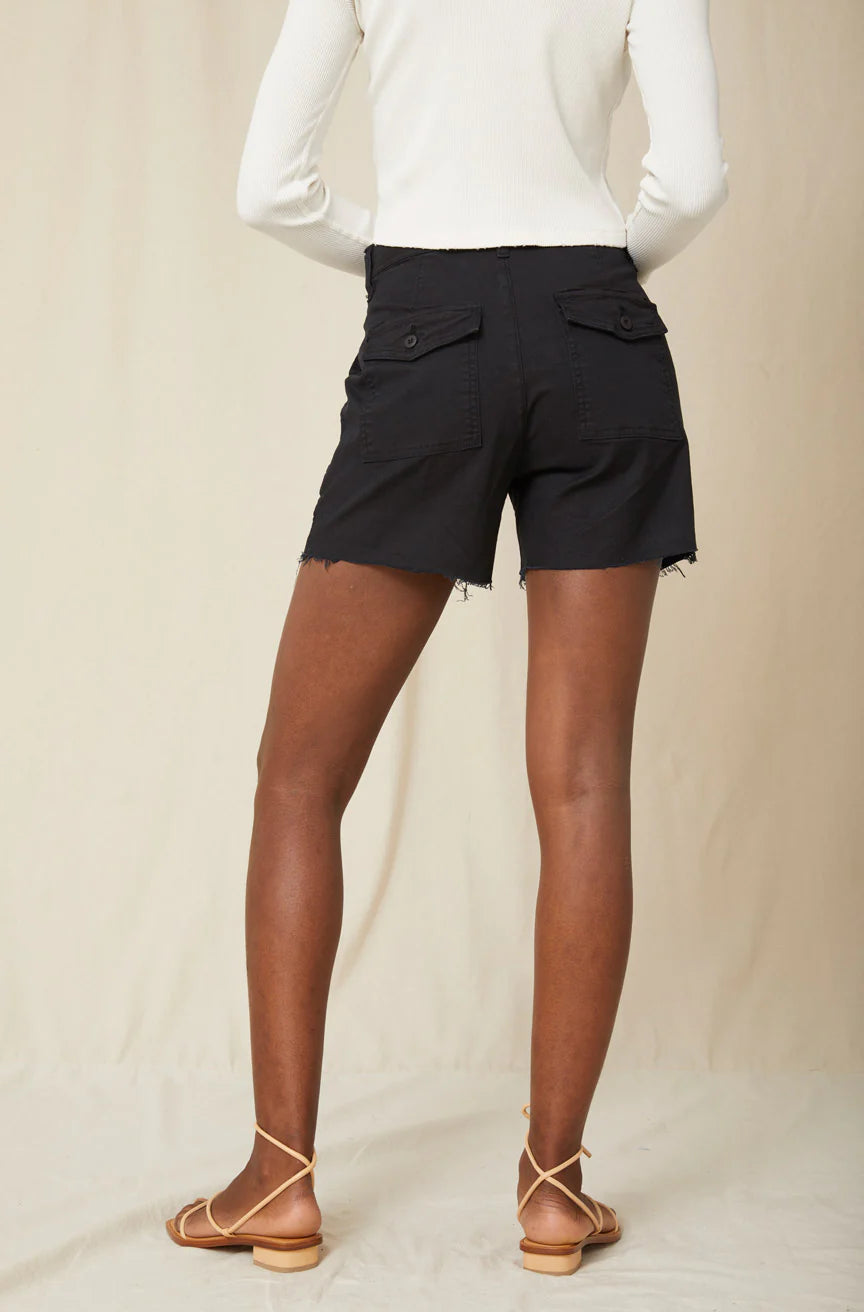 AMO Denim Easy Shorts Vintage Black - SKULPT Dublin