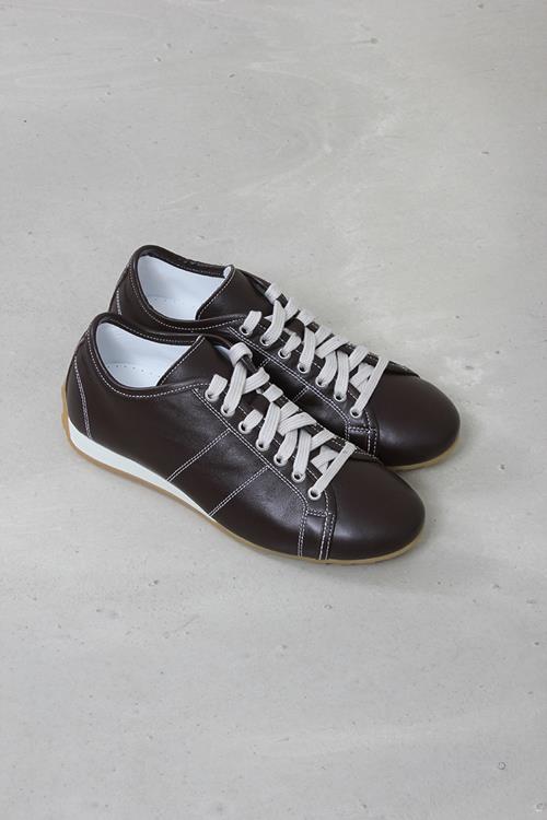 Sofie D'Hoore Sneakers in Chocolate - SKULPT Dublin