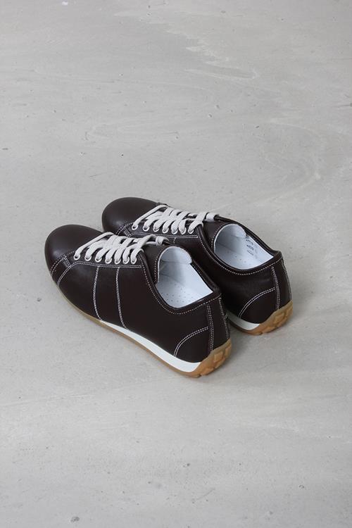Sofie D'Hoore Sneakers in Chocolate - SKULPT Dublin