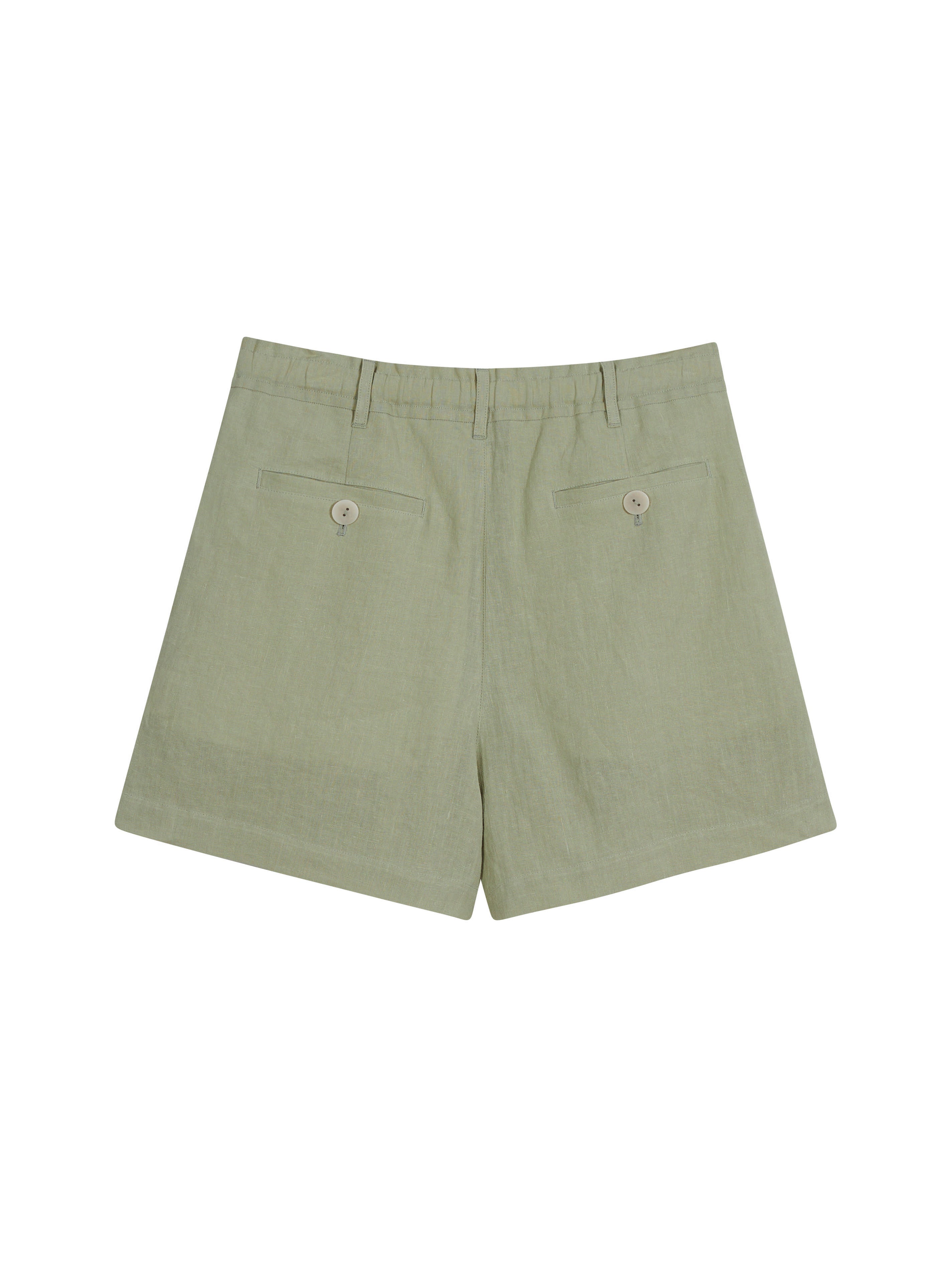 The Loom Linen Shorts Mint - SKULPT Dublin