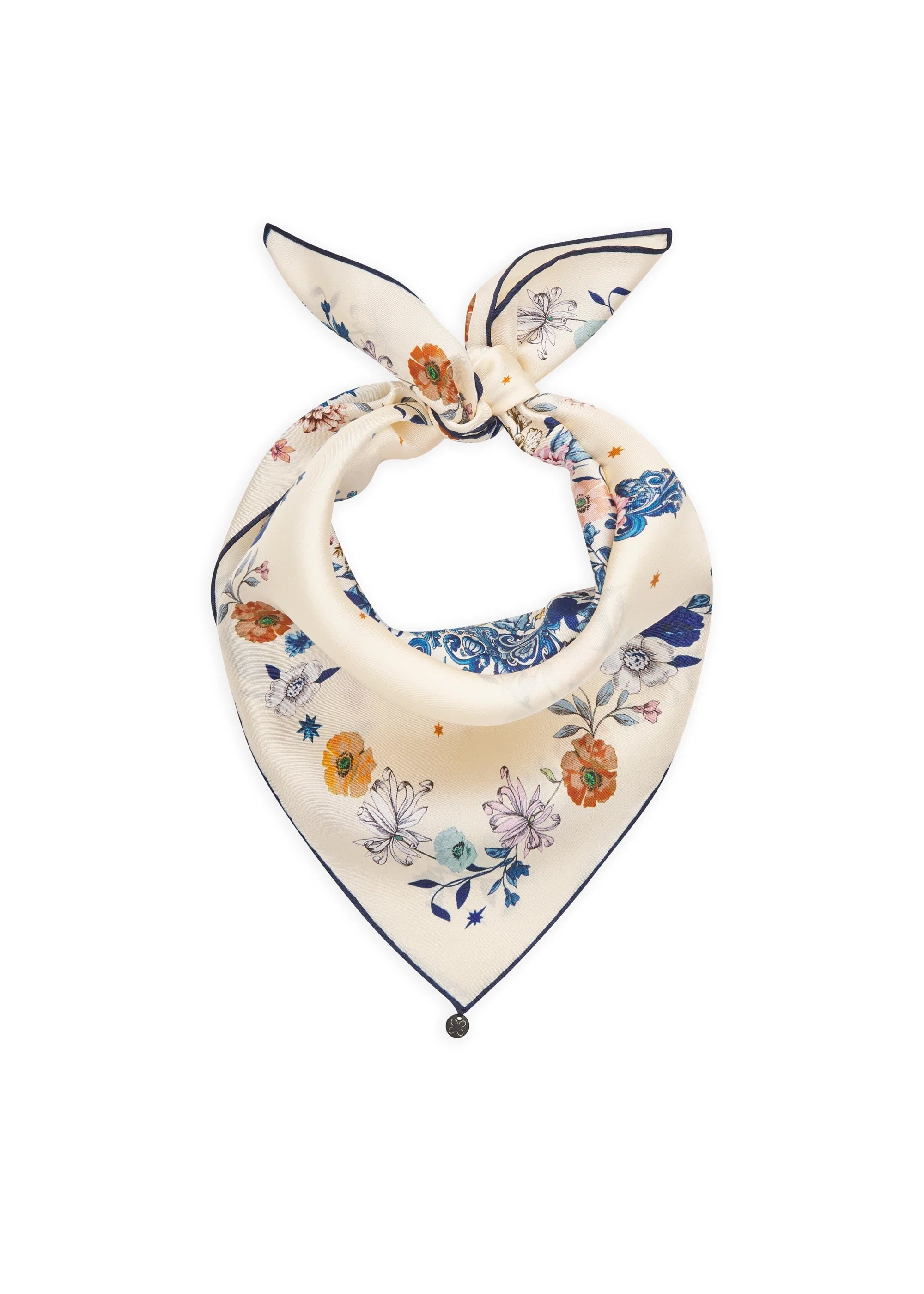 Codello Silk Scarf Floral