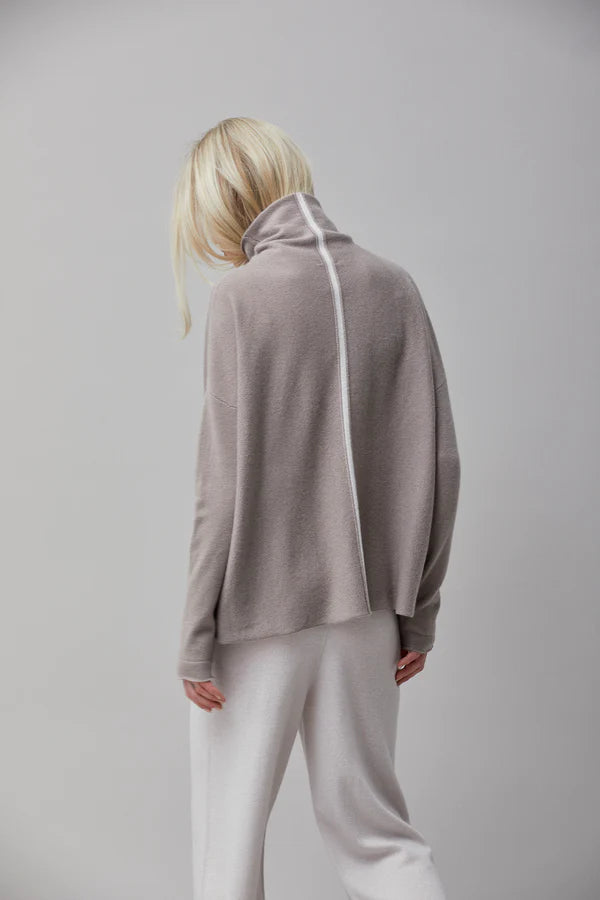 KristenseN Du Nord Cashmere Turtleneck Jumper in Natural - SKULPT Dublin