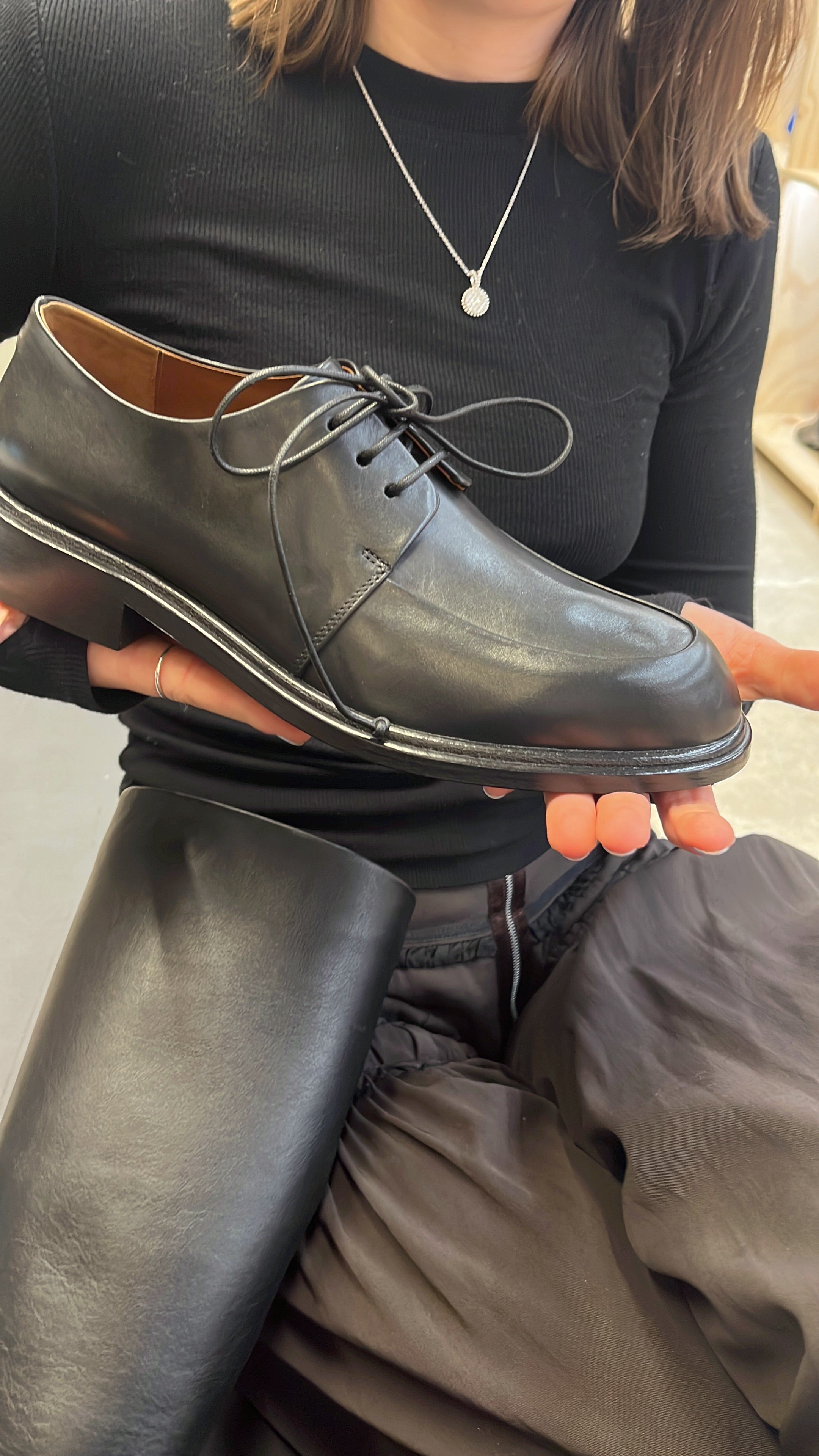 Marsell Black Brogue - SKULPT Dublin
