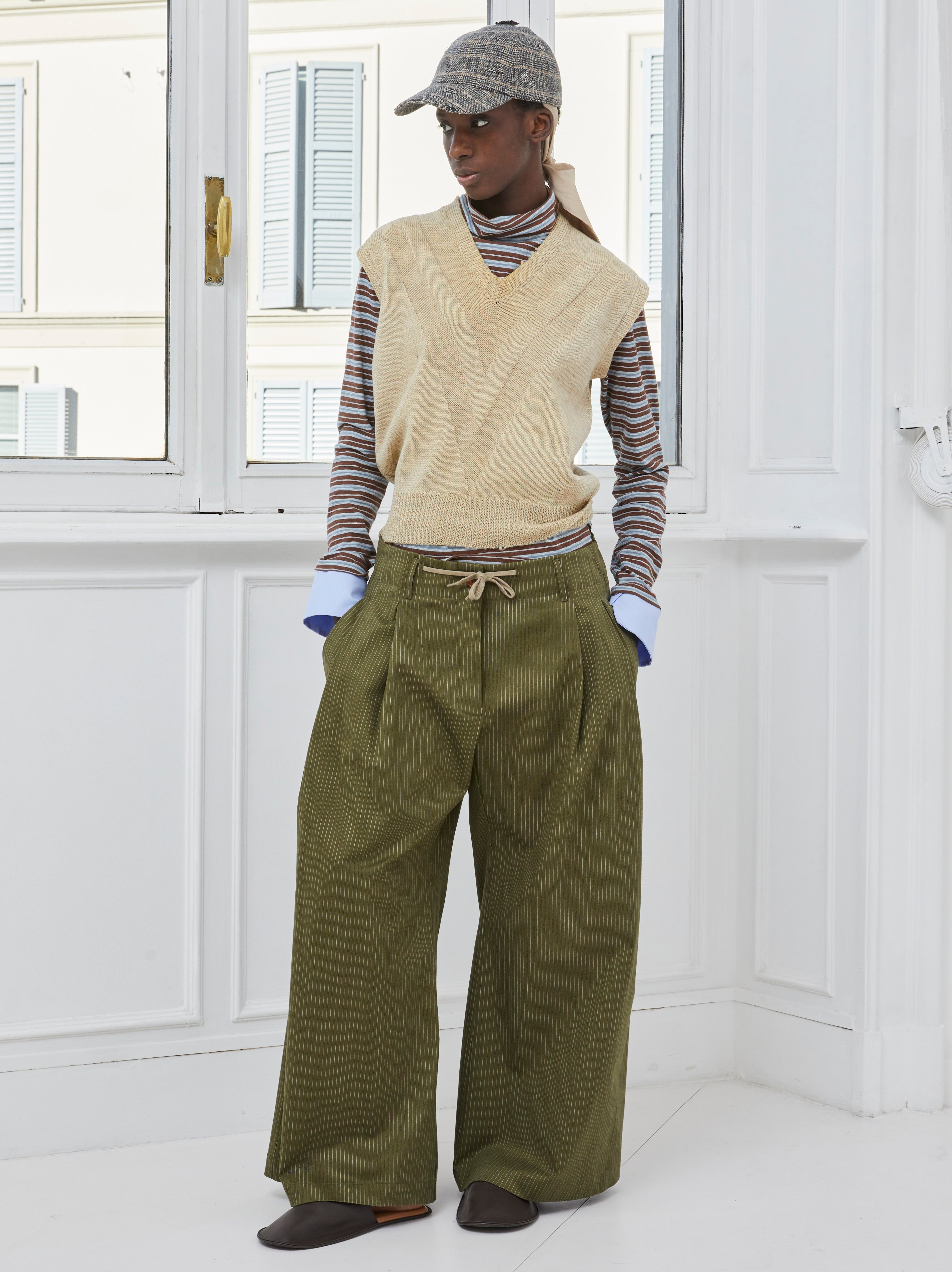 Jejia Trousers Stripe - SKULPT Dublin
