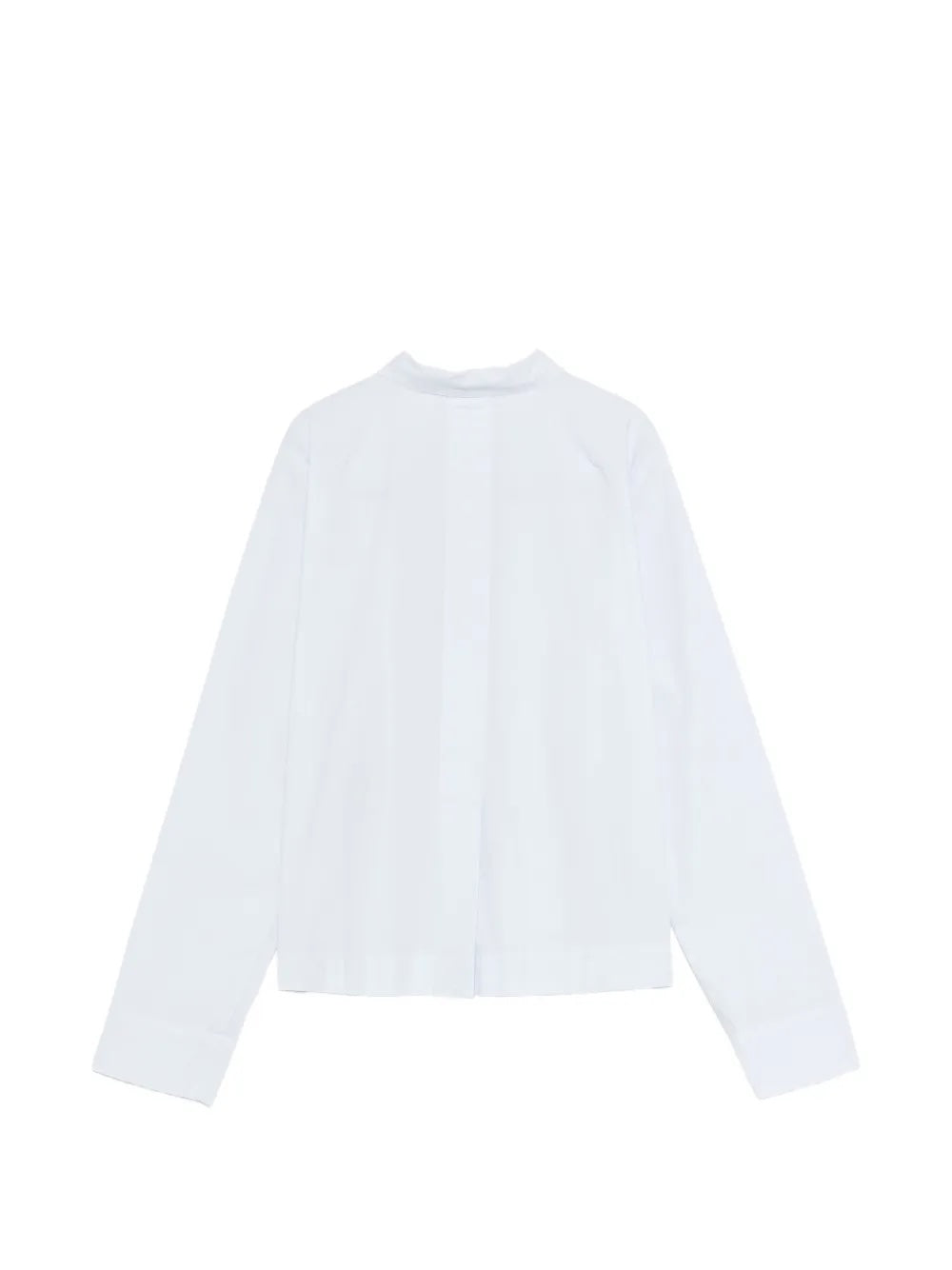 Kristensen du Nord Stretch Jacket Collar Shirt in Sky Blue