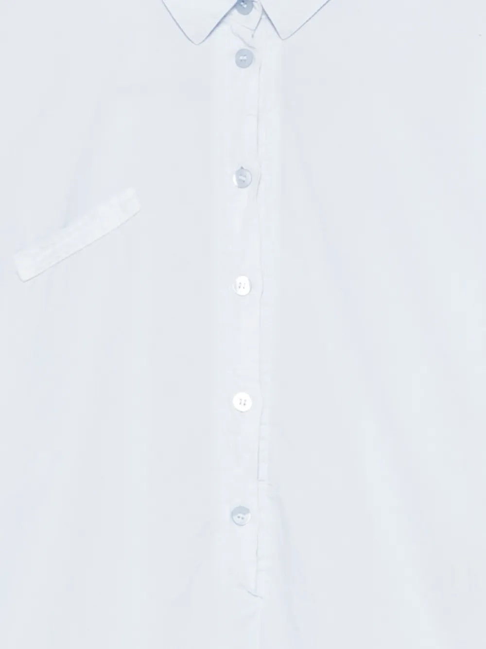 Kristensen du Nord Stretch Jacket Collar Shirt in Sky Blue