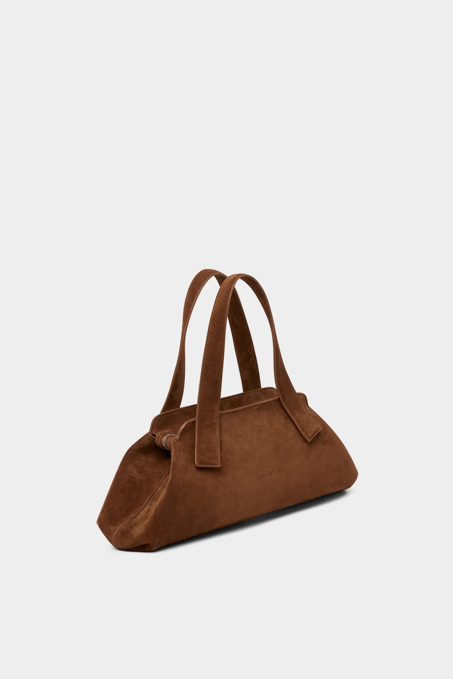 Marsell Handbag in Suede in Camel - SKULPT Dublin