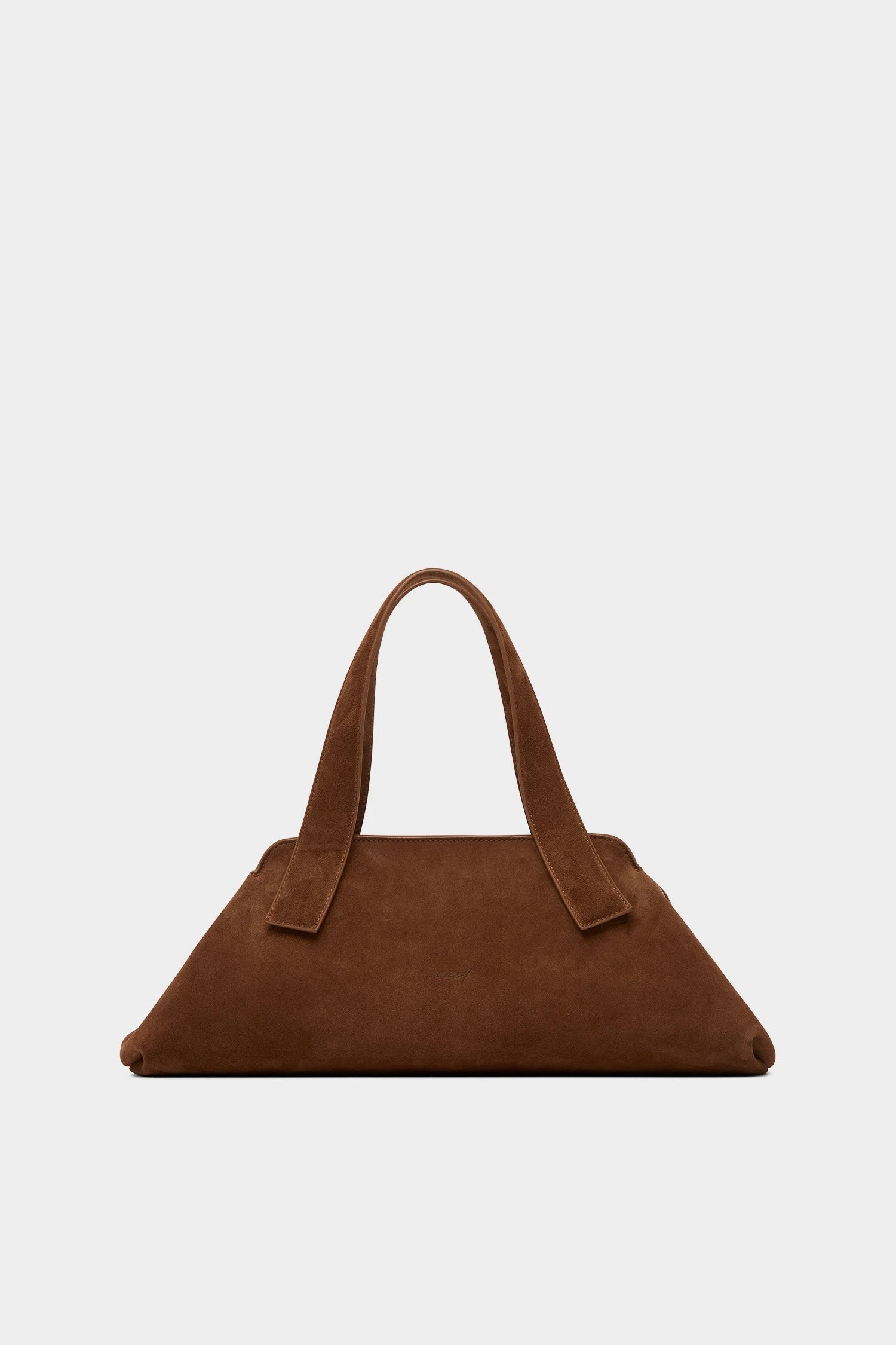 Marsell Handbag in Suede in Camel - SKULPT Dublin