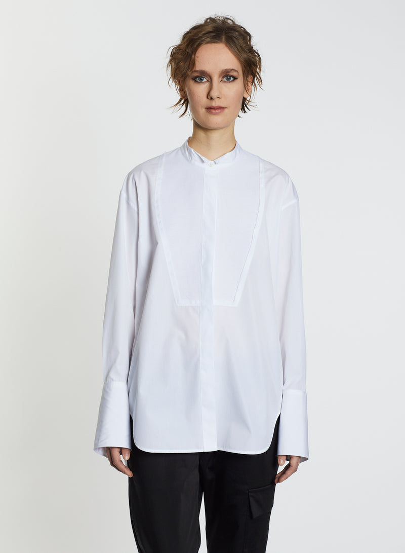 Lis Lareida Latoya Classic Shirt in White - SKULPT Dublin