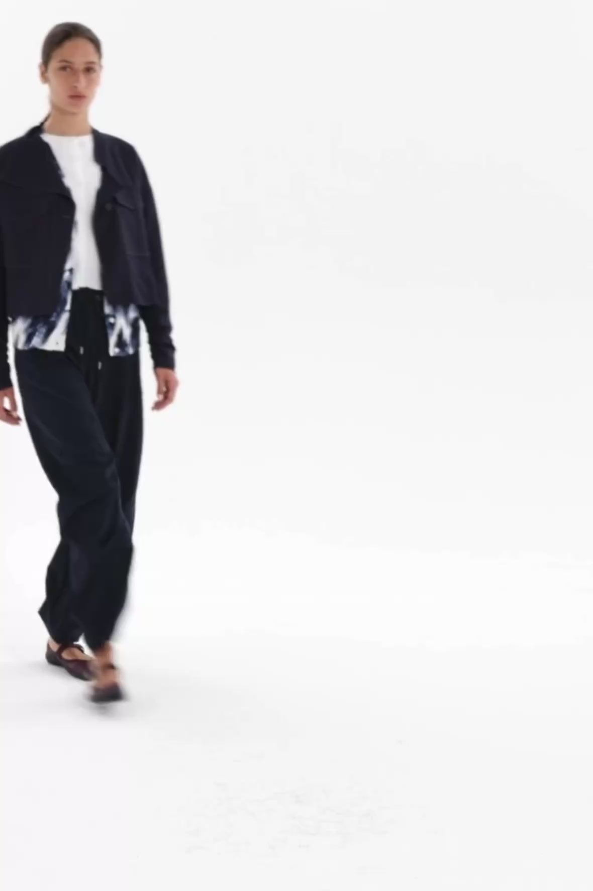 HIGH Everyday Couture Conduct Jacket in Navy - SKULPT Dublin