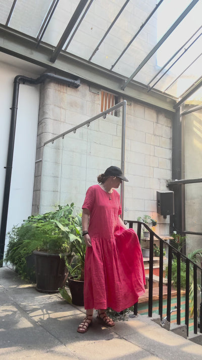 Apuntob Dress in Poppy - SKULPT Dublin