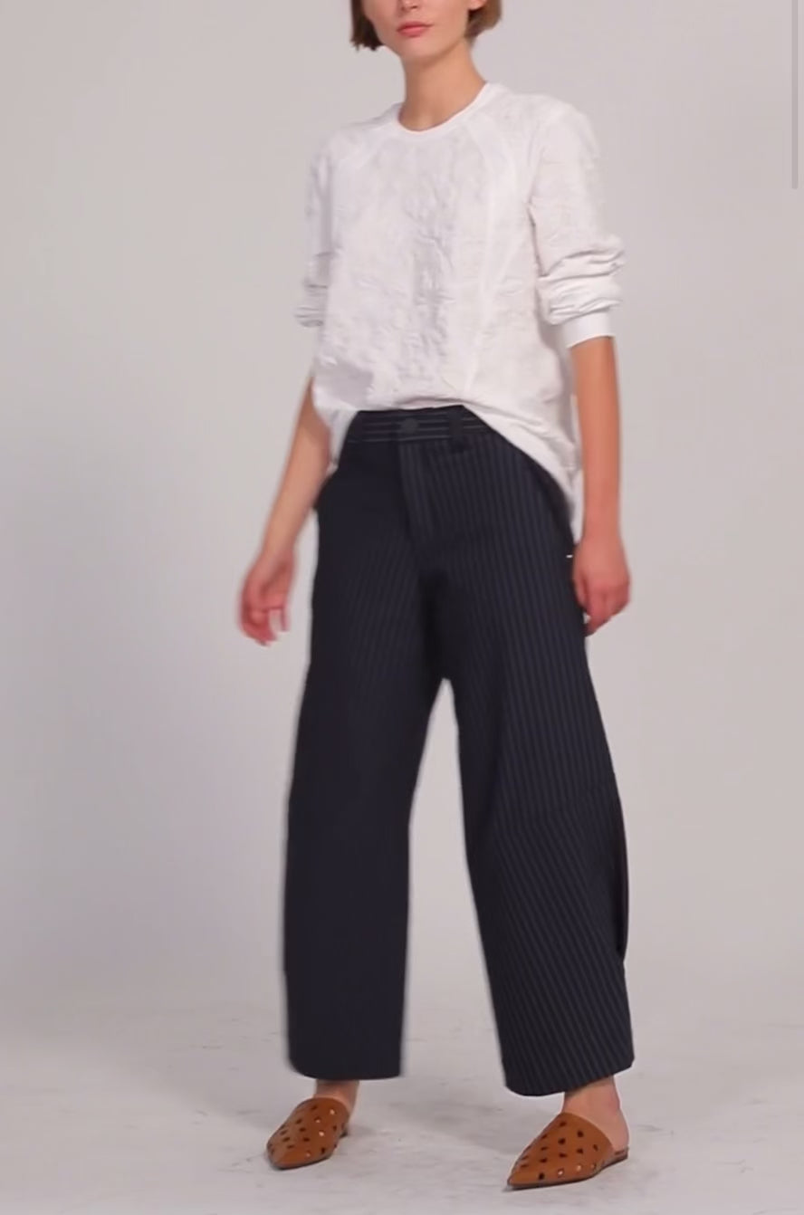 HIGH Everyday Couture Minority Trousers in Navy - SKULPT Dublin
