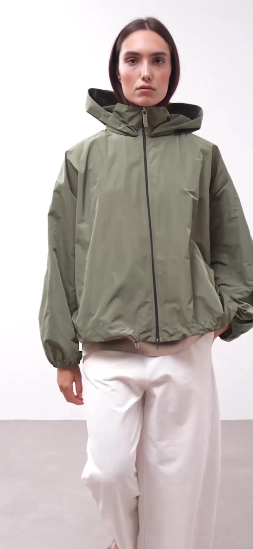 rialto48 Windbreaker Jacket in Green - SKULPT Dublin