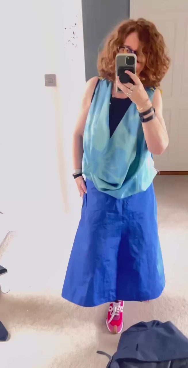 Jejia Silk Sleeveless Top in Bloom - SKULPT Dublin