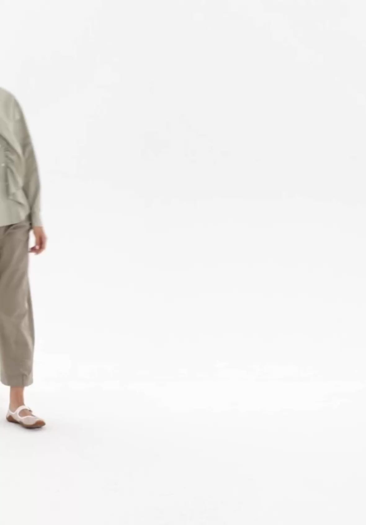 HIGH Everyday Couture Lola Trouser in Light Green - SKULPT Dublin