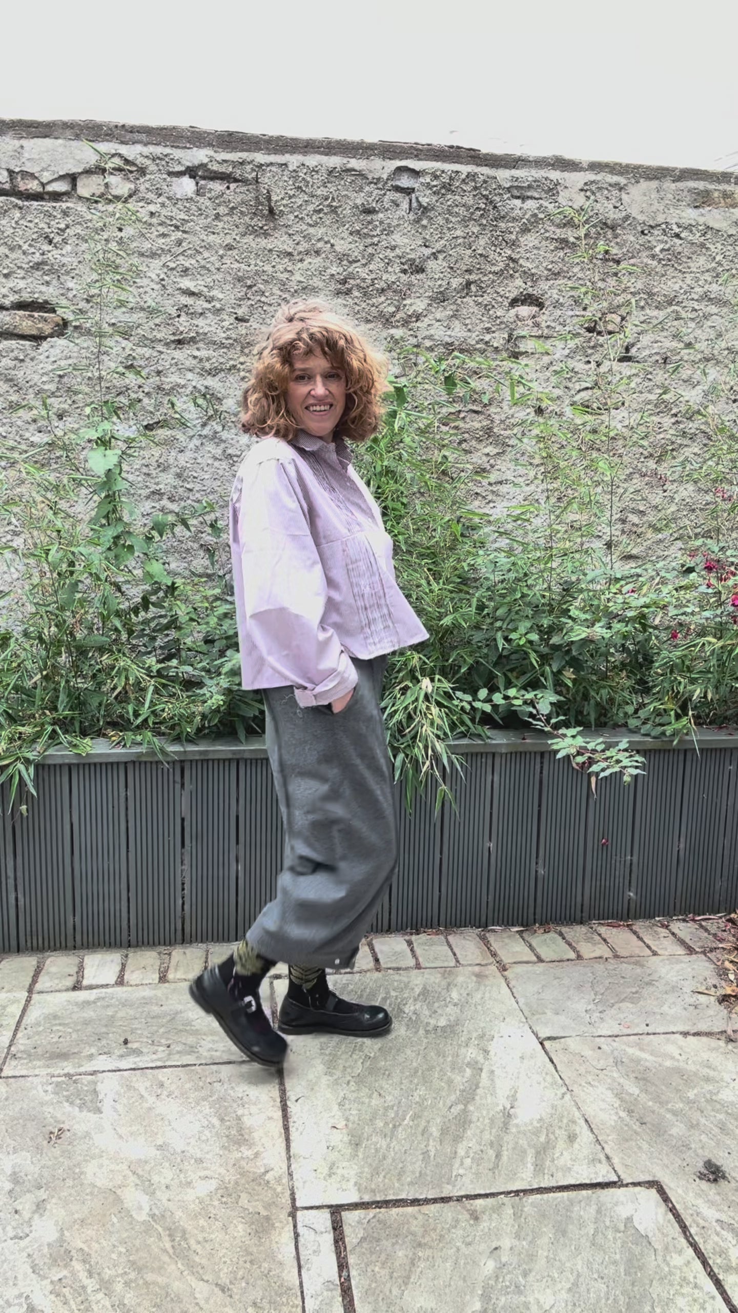 Jejia Crop Trousers in Dark Grey - SKULPT Dublin