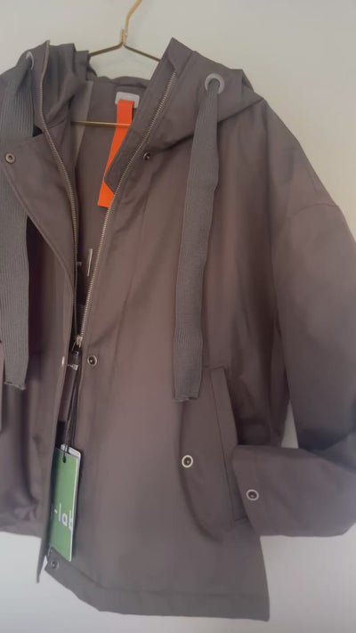 G-Lab Short Shell Puffer in Taupe - SKULPT Dublin