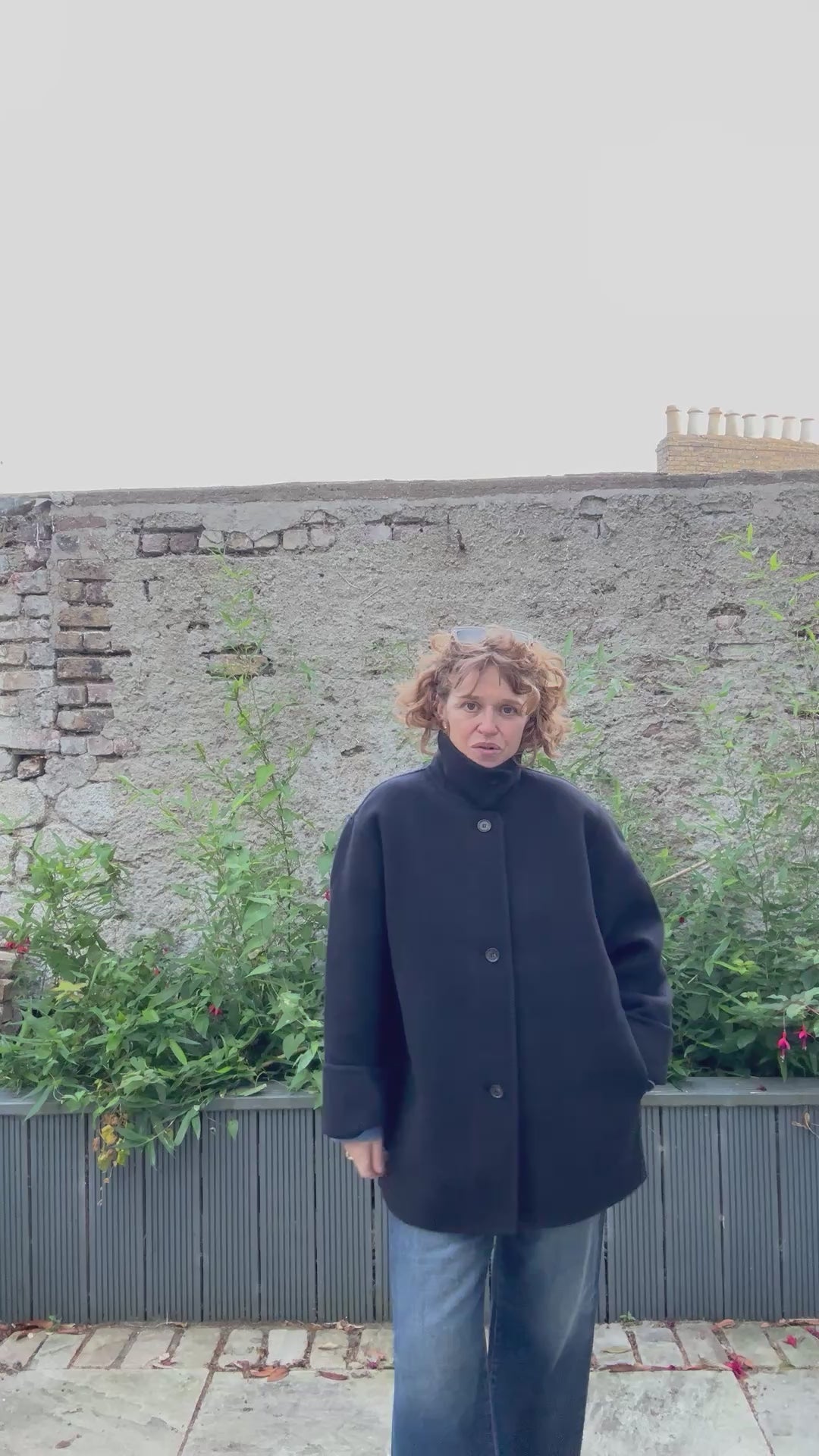 Sofie D'Hoore Jacket in Midnight - SKULPT Dublin