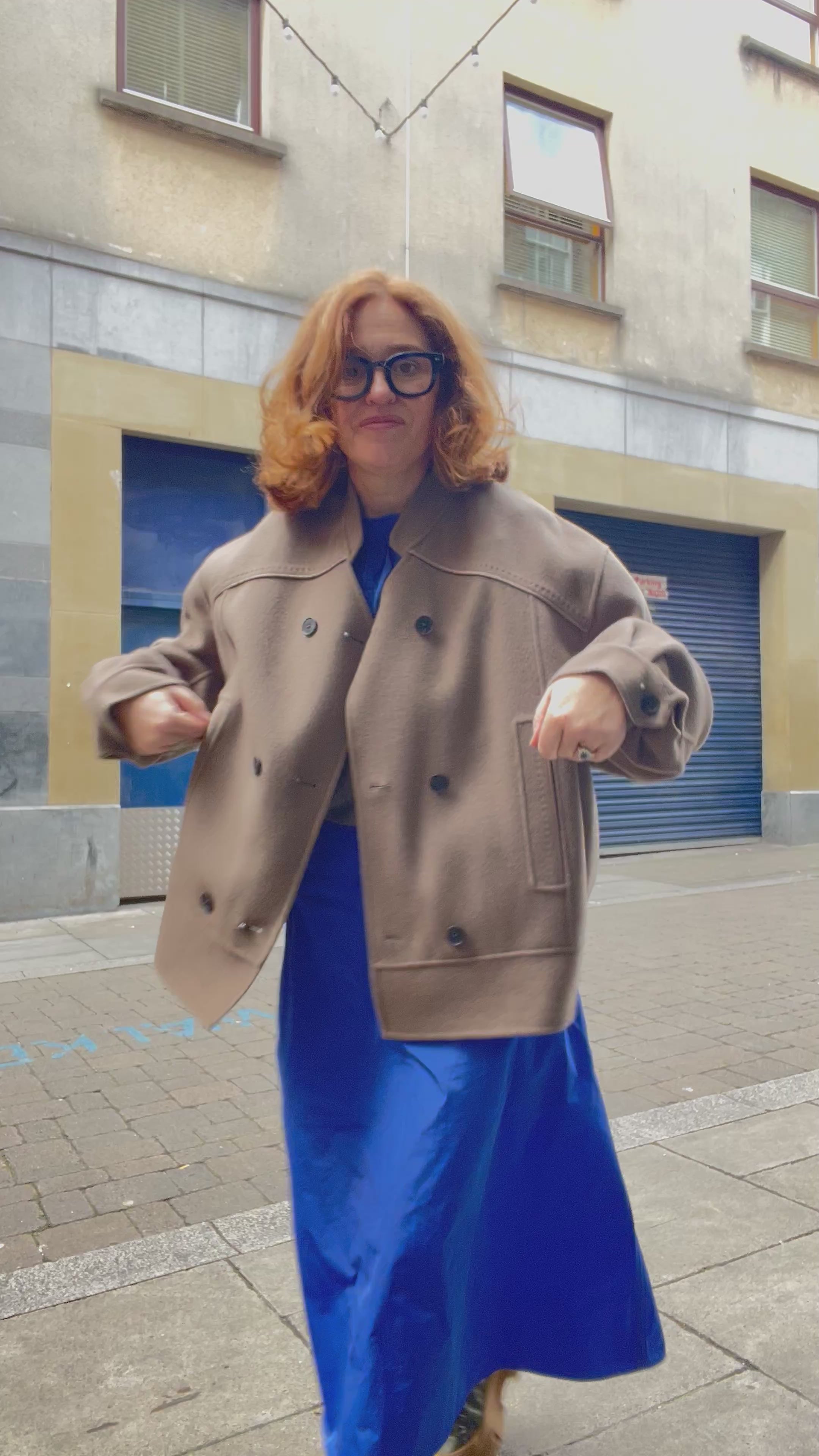 HIGH Everyday Couture Styx Coat in Sand - SKULPT Dublin