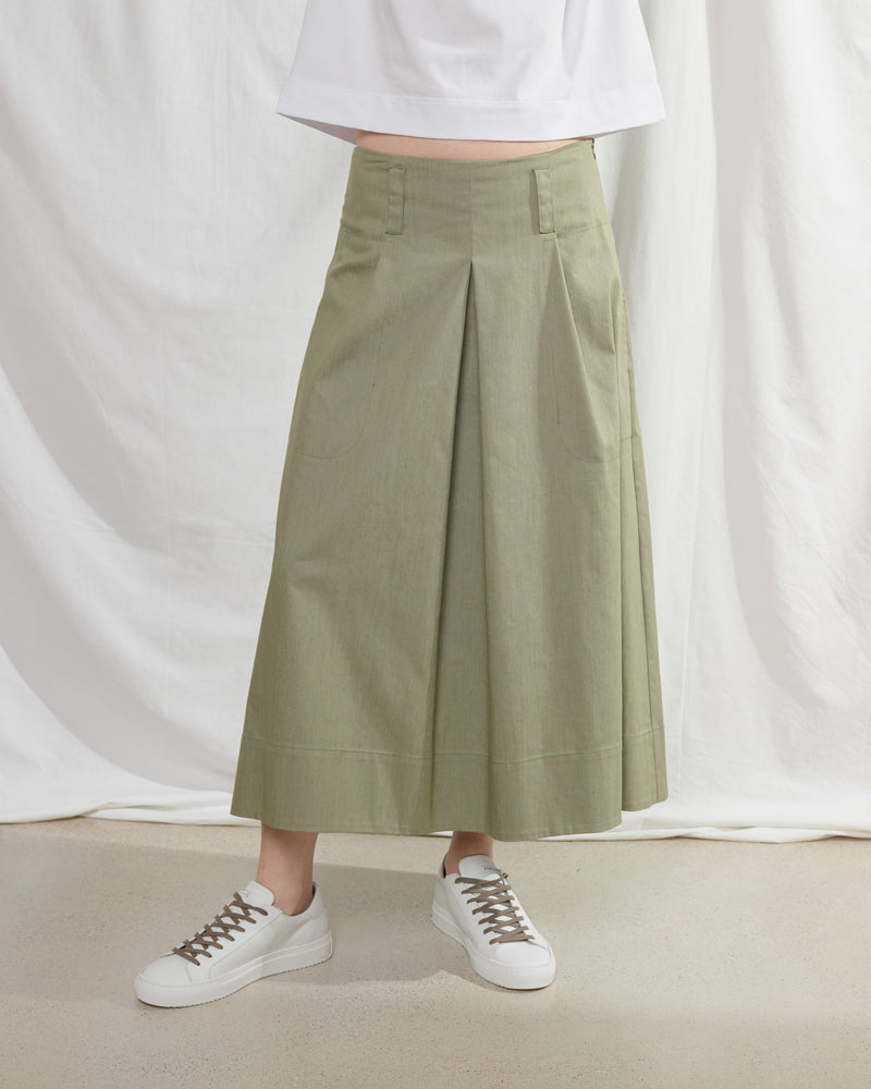 rialto48 Skirt in Green - SKULPT Dublin