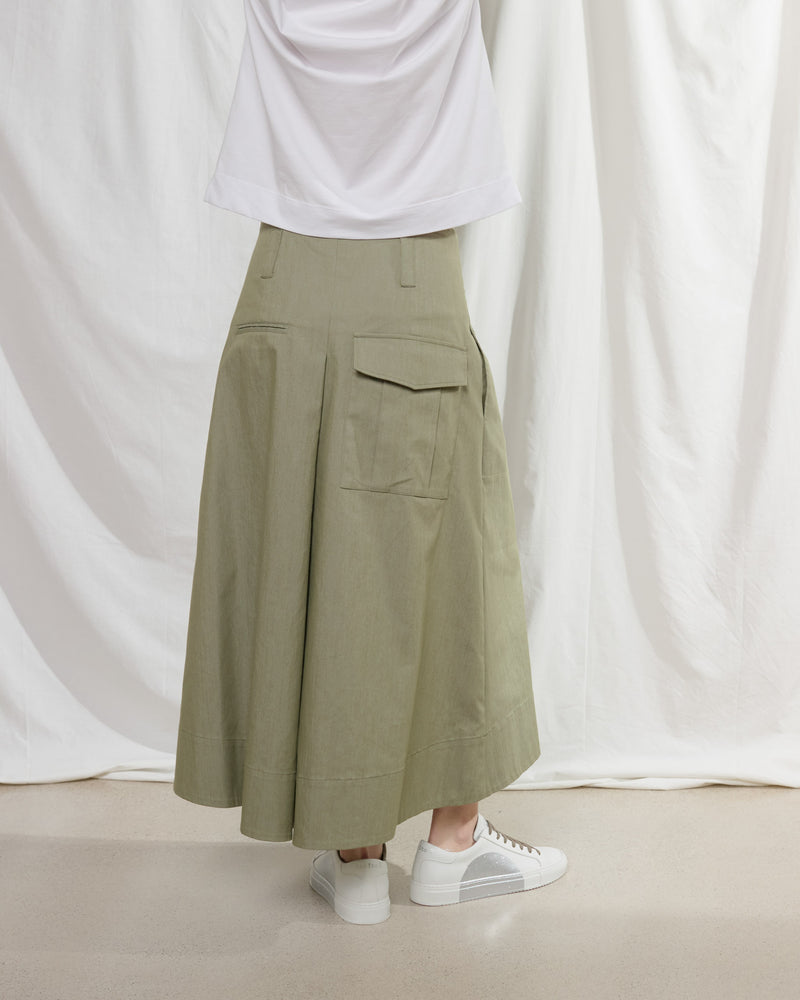 rialto48 Skirt in Green - SKULPT Dublin