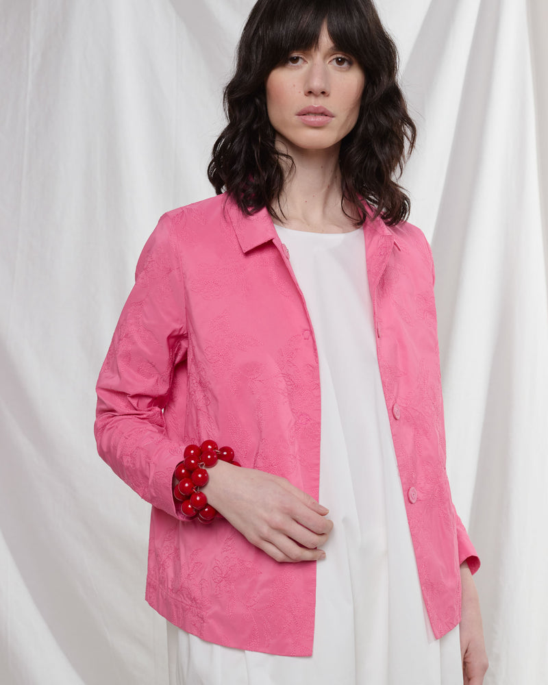 rialto48 Jacket in Raspberry - SKULPT Dublin