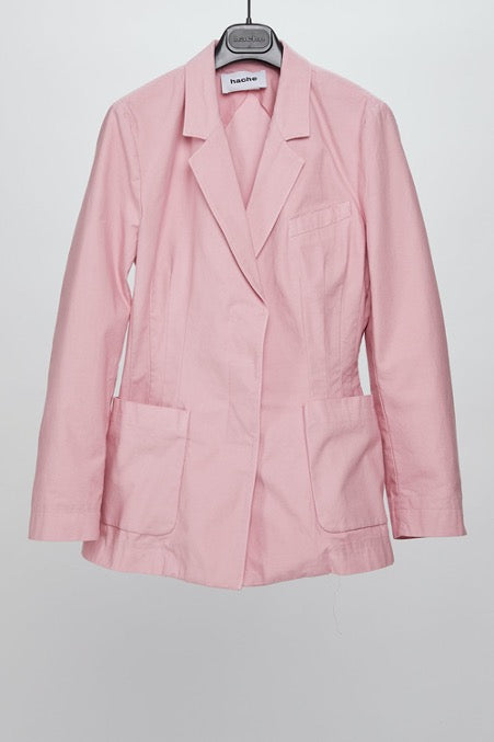 Hache Teti Jacket in Pink - SKULPT Dublin