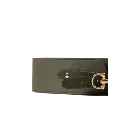 Vaincourt La Gracieuse Court Belt in Khaki - SKULPT Dublin