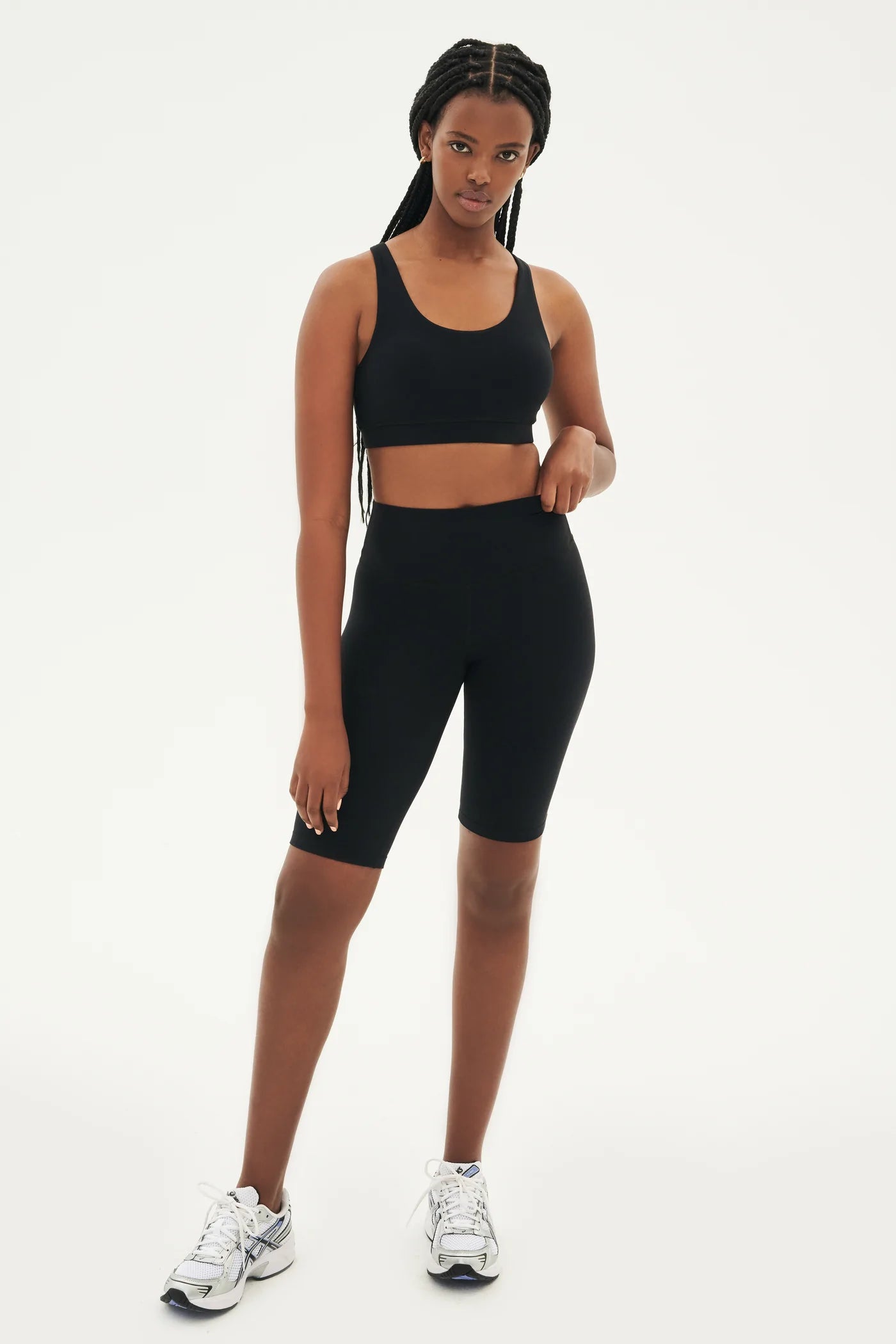 Splits59 Sara Airweight Padded Bra in Black - SKULPT Dublin