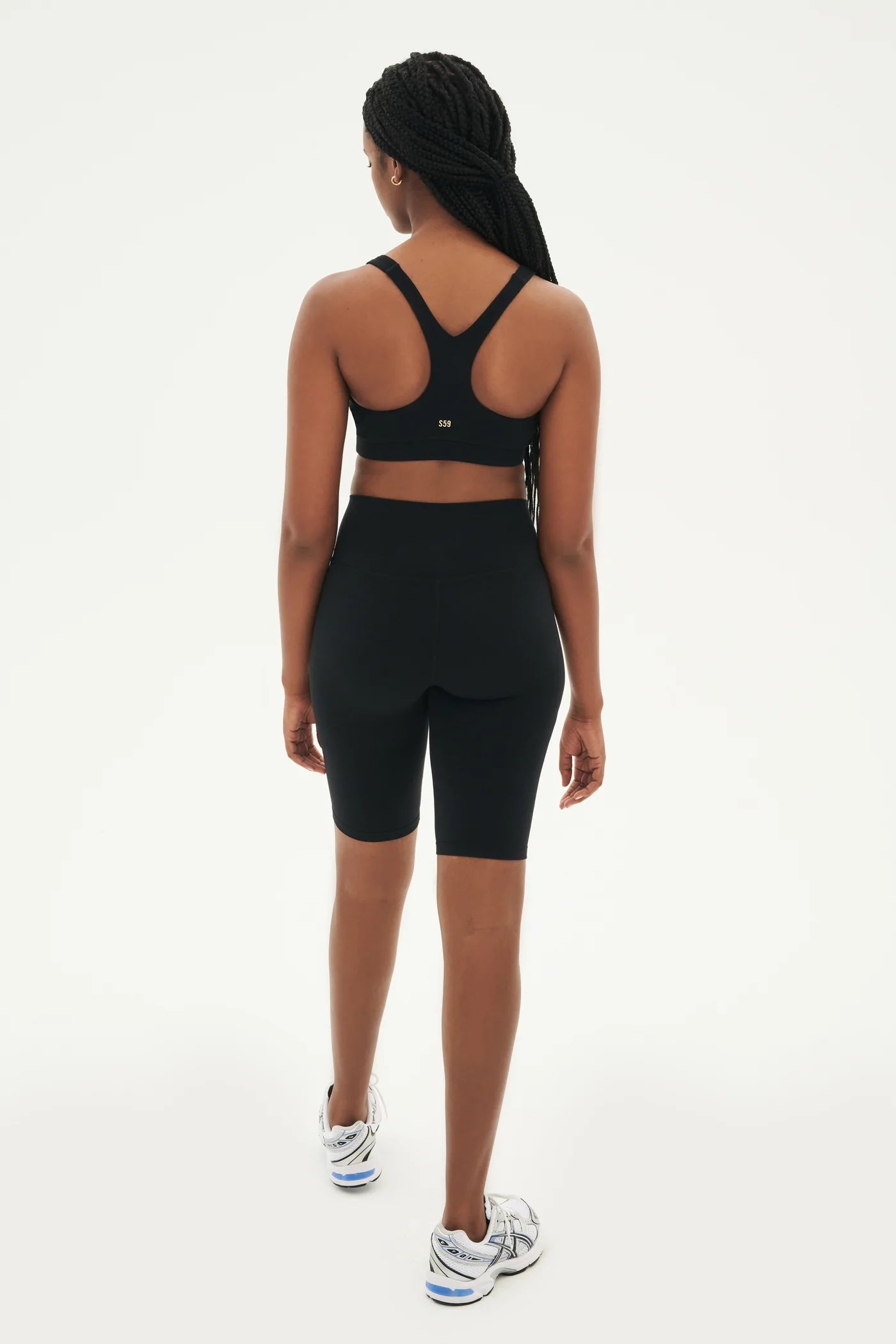 Splits59 Sara Airweight Padded Bra in Black - SKULPT Dublin
