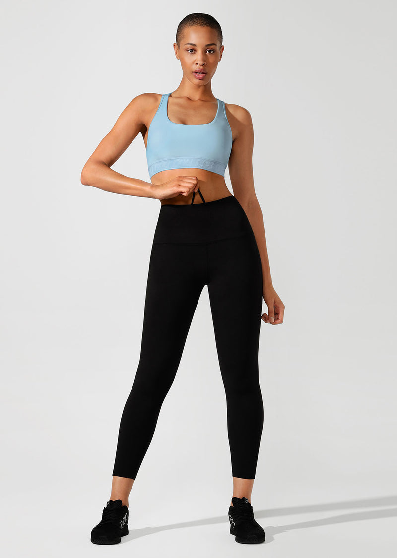 Lorna Jane - Amy High Rise Phone Pocket Ankle Biter Legging - Black - SKULPT Dublin