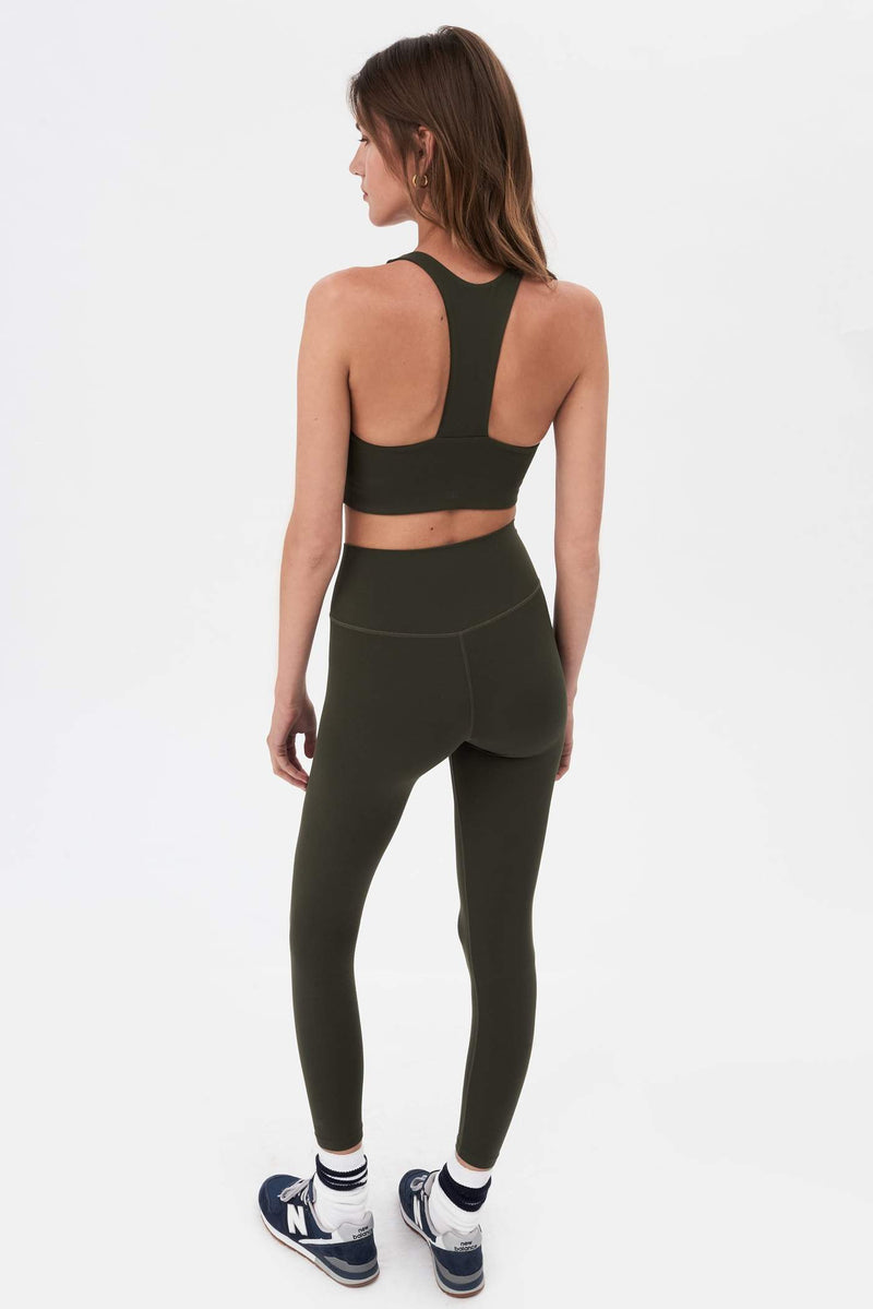 Splits59 Airweight High Rise Ankle Biter Legging - Army