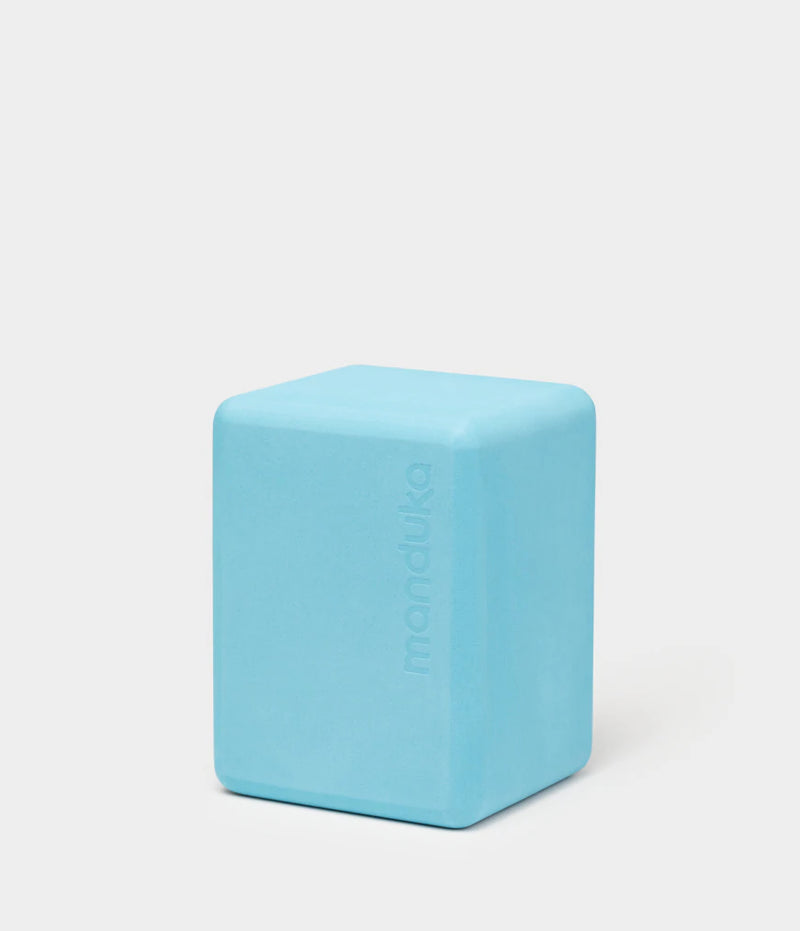 Manduka Mini Yoga Block - Blue - SKULPT Dublin