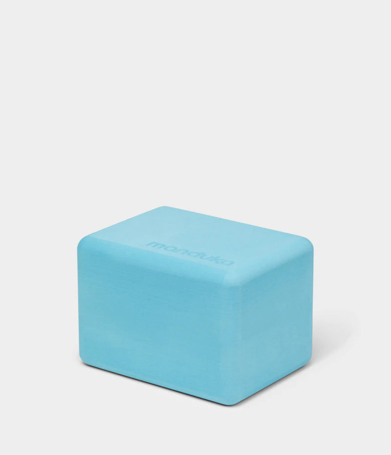 Manduka Mini Yoga Block - Blue