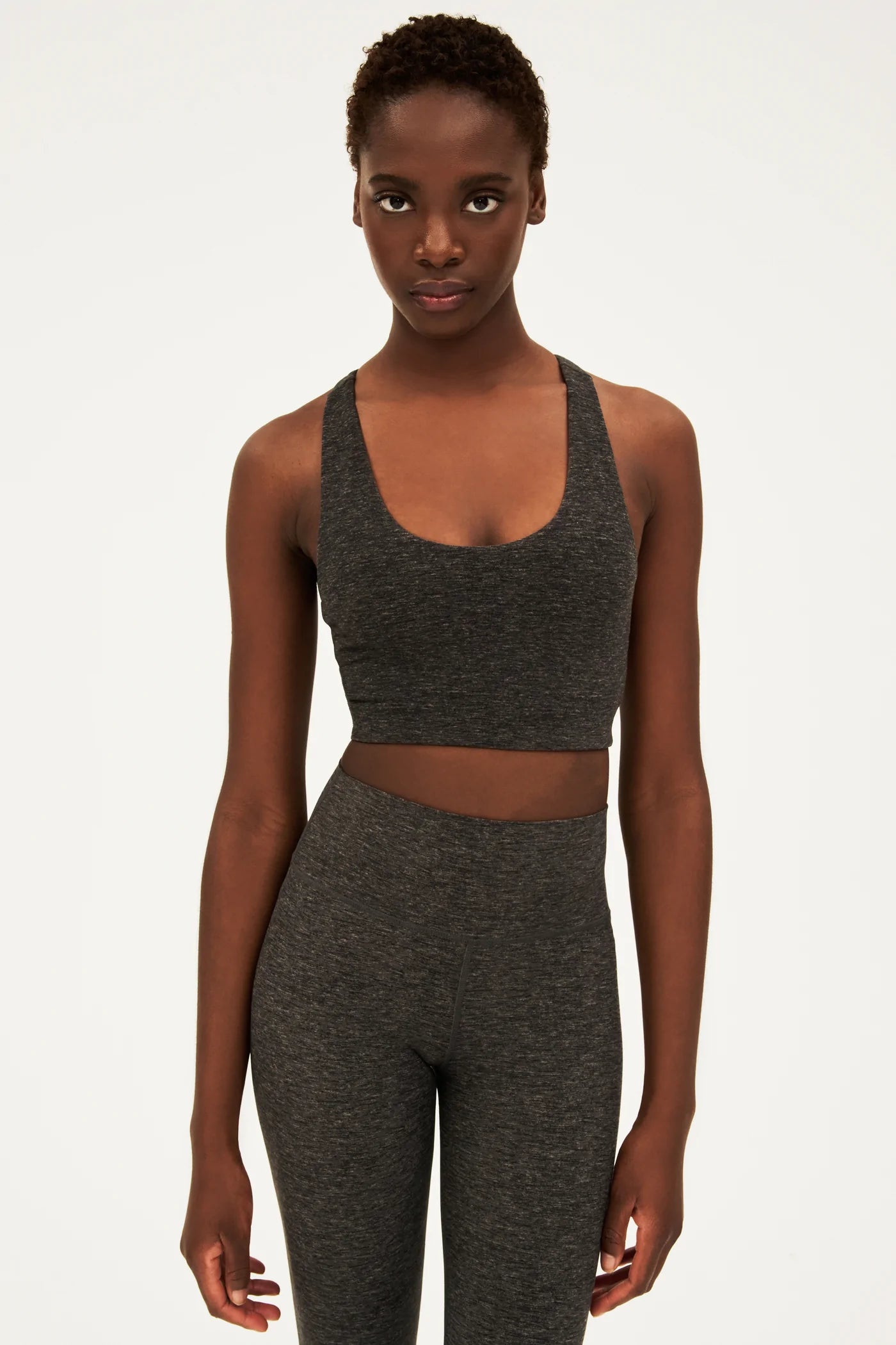 Splits59 Sara Airweight Bra in Heather Grey - SKULPT Dublin