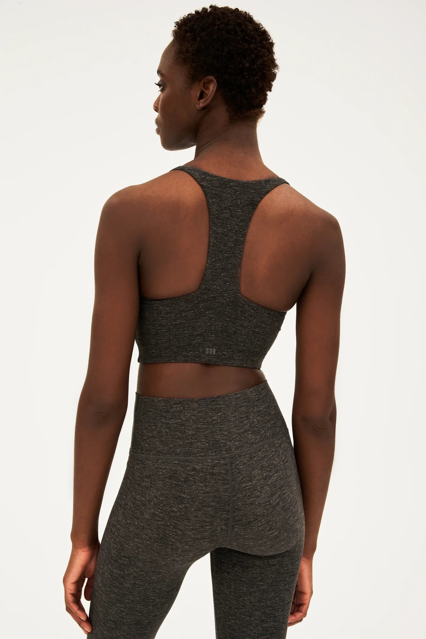 Splits59 Sara Airweight Bra in Heather Grey - SKULPT Dublin