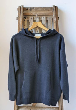Jumper1234 Cashmere Hoodie in Navy - SKULPT Dublin