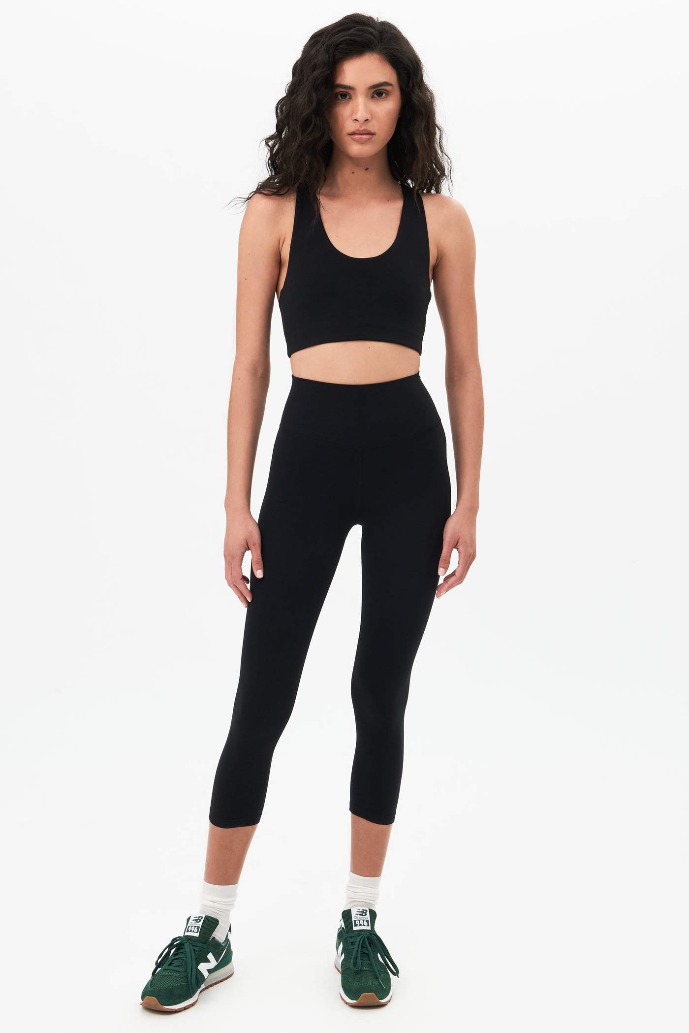 Splits59 Airweight Crop Legging in Black - SKULPT Dublin