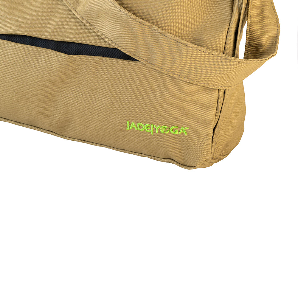 Jade Yoga Macaranga Yoga Mat Bag - Khaki - SKULPT Dublin
