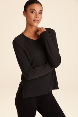 Alala Thermal Long Sleeved Sweater - Charcoal - SKULPT Dublin