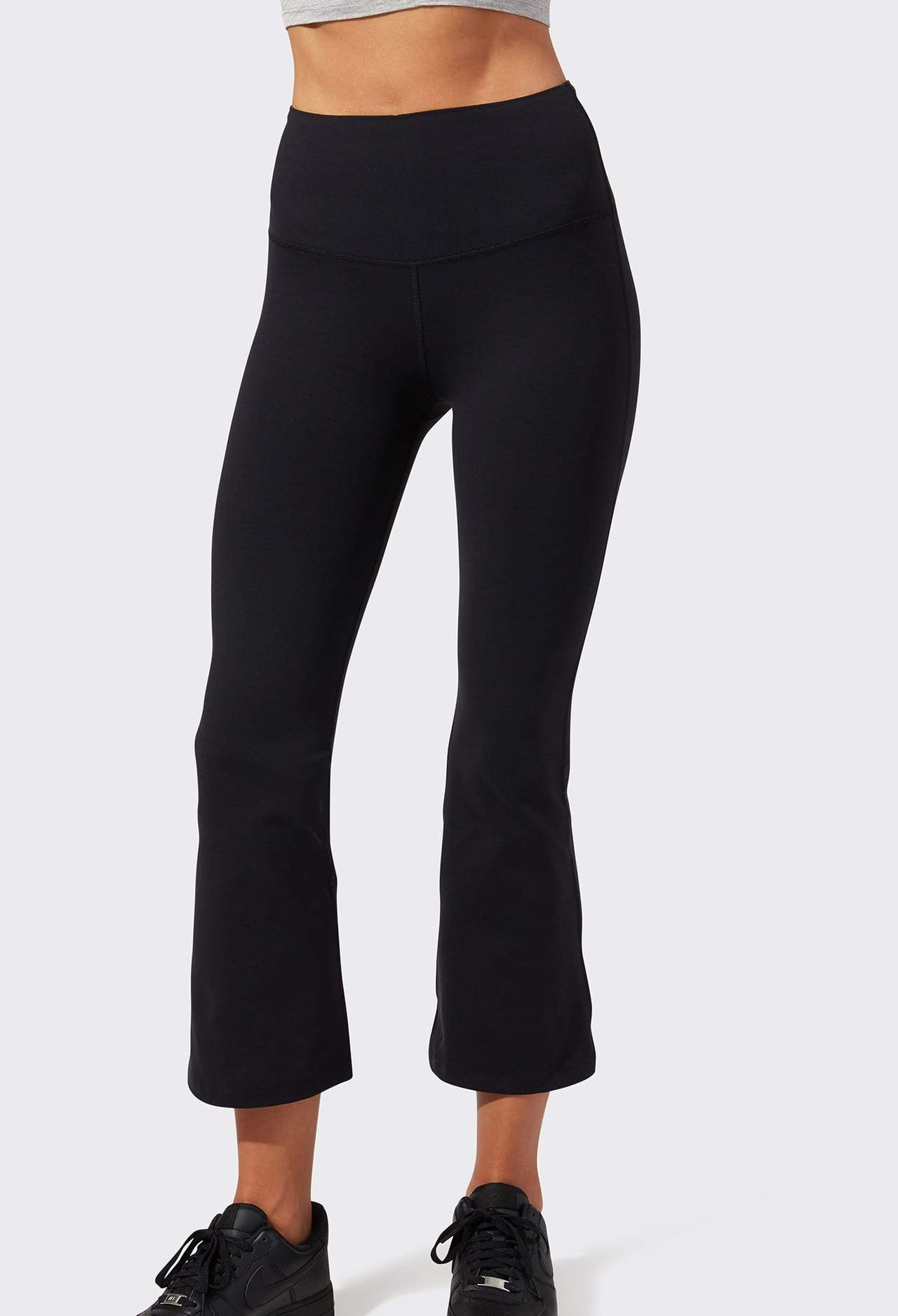Splits59 Raquel Crop Flare Legging - Black - SKULPT Dublin