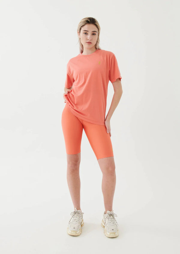 P.E Nation All Round Short Sleeve Tee - Persimmon - SKULPT Dublin
